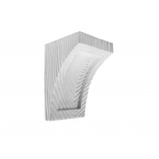 Консоль балка декоративная рустик EQ 026 classic белая 12х12